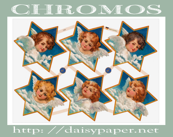 クロモス【DAISY】CHROMOS、chromos、グランツビルダー、ドイツ製、天使、エンジェル、クリスマス、天使、クロモス通販、