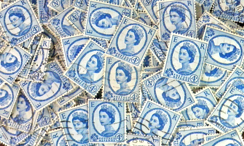 英国Vintageエリザベス2世切手20枚イギリス 