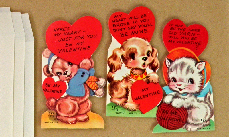 Vintage U.S.A.バレンタインカードセット【DAISY】アメリカ、ビンテージ、ヴィンテージ