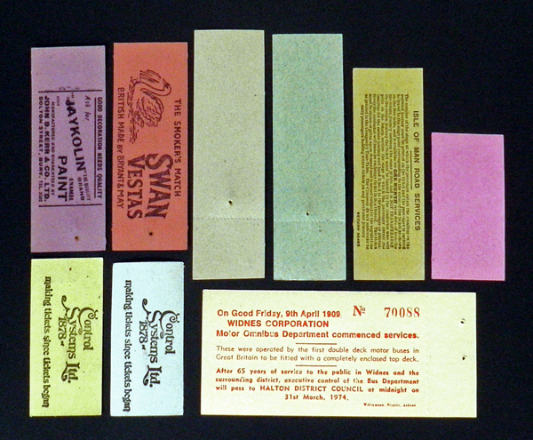 Vintage バスチケット【ENGLAND】イギリス、LONDON、ヴィンテージ、紙物、味紙