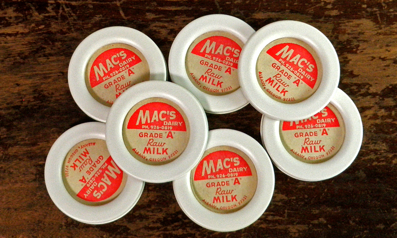 ミルクキャップセット【DAISY】アメリカ、USA,ビンテージ、ヴィンテージ、vintage、アンティーク