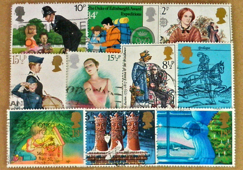 英国 Vintage 切手、England、ビンテージ、古切手、ヴィンテージ